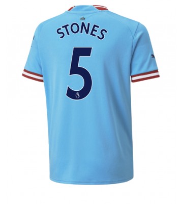 Manchester City John Stones #5 Hemmatröja 2022-23 Korta ärmar
